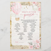 Luchtballon is niet ze knap Baby Purse spel (Voorkant)