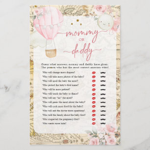 Luchtballon is ze niet knap mama of papa