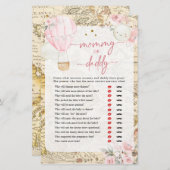 Luchtballon is ze niet knap mama of papa (Voorkant / Achterkant)