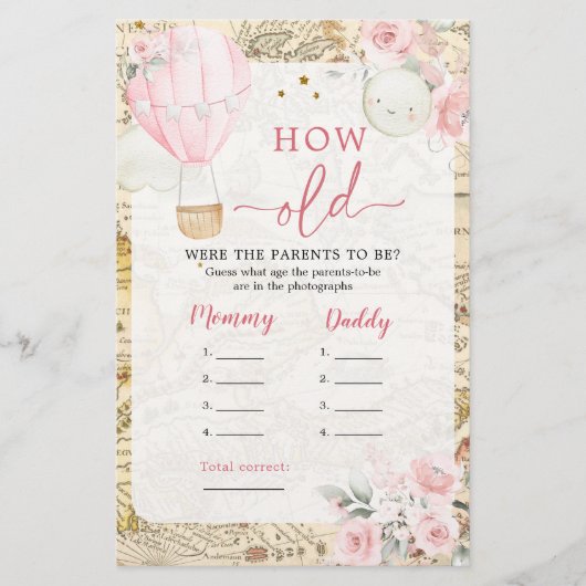 Luchtballon is ze niet zo aardig hoe oude ouders (Voorkant)