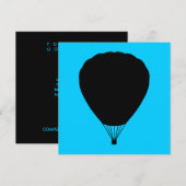 luchtballon kaart (Voorkant / Achterkant)