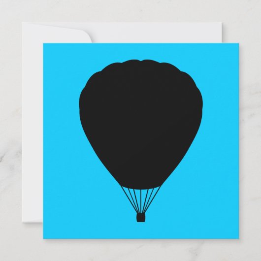 luchtballon kaart (Voorkant)