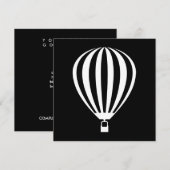 luchtballon kaart (Voorkant / Achterkant)