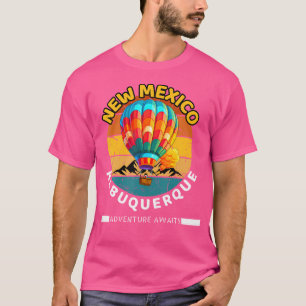 Luchtballon Kapitein Unisex-Volwassenen Zwart Klei T-shirt