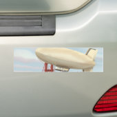 Luchtballon Luchtschip Bumpersticker (Op auto)