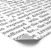 Luchtballon met warme lucht, voorzien van een stoo poster (Hoek)