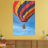Luchtballon op canvas (Insitu (Woonkamer))