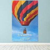 Luchtballon op canvas (Insitu (Houten vloer))