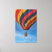 Luchtballon op canvas (Voorkant)