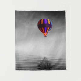 Luchtballon Portret Wandkleed