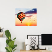 Luchtballon Poster (Thuiskantoor)