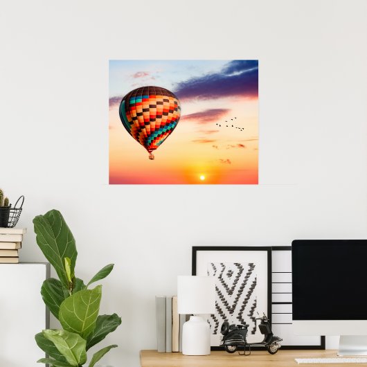 Luchtballon Poster (Thuiskantoor)