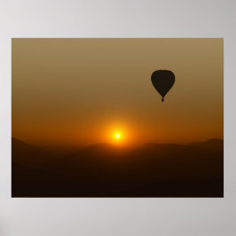 luchtballon poster