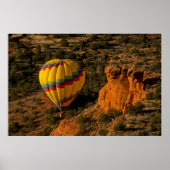 Luchtballon, Red Rock, Coconino National Poster (Voorkant)
