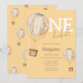 Luchtballon: rond 10 dagen kaart