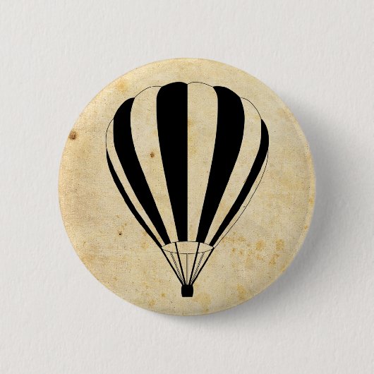 luchtballon ronde button 5,7 cm (Voorkant)
