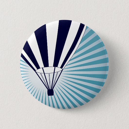 luchtballon ronde button 5,7 cm (Voorkant)