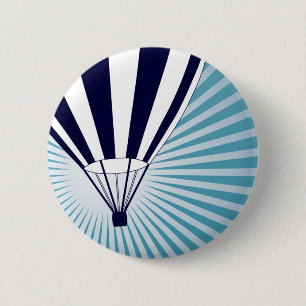 luchtballon ronde button 5,7 cm
