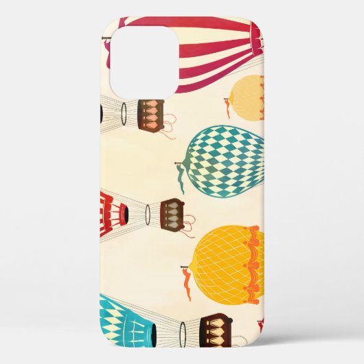 Luchtballon: speels patroonontwerp. Case-Mate iPhone case (Achterkant)