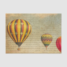 luchtballon tissuepapier