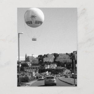 Luchtballon, Torquay Briefkaart
