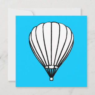 luchtballon voor inkt kaart