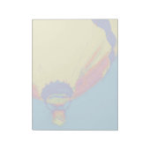 Luchtballon voor warme lucht — pasta notitieblok (Linkerzijde)