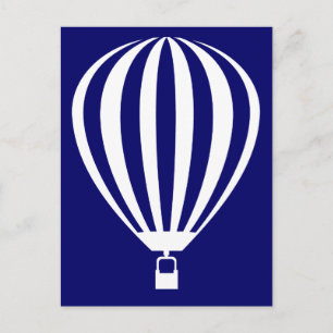 luchtballon voor warme lucht v.2 briefkaart