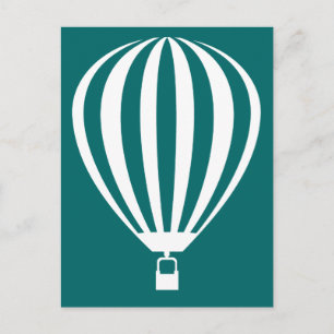 luchtballon voor warme lucht v.2 briefkaart