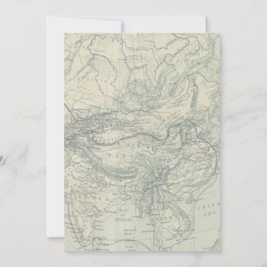  luchtballonavontuur 1e verjaardag kaart (Achterkant)