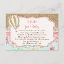 luchtballonboeken voor baby brengen een boektussen