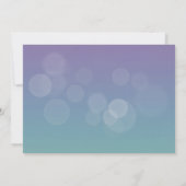 luchtballondieren Baby shower per post uitnodiging (Achterkant)