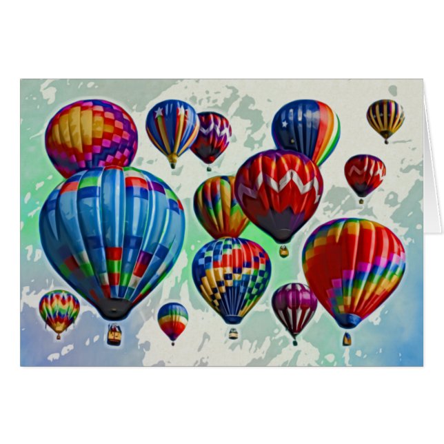 Luchtballonnen (Voorkant Horizontaal)