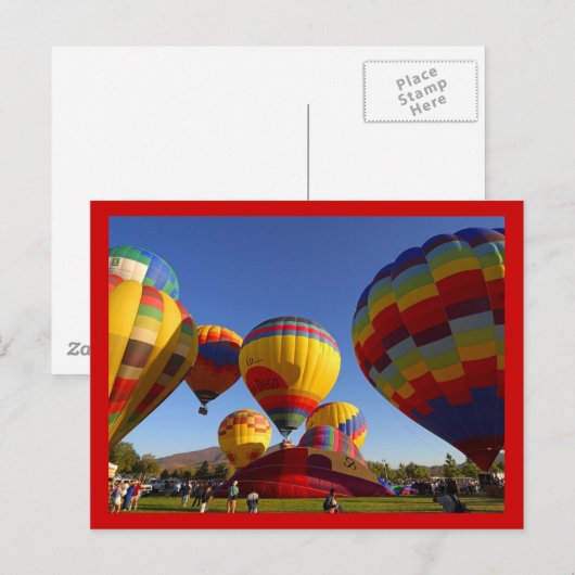 Luchtballonnen 1 briefkaart