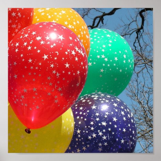 Luchtballonnen 2 poster (Voorkant)