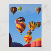 Luchtballonnen 6788 die stijgen briefkaart (Voorkant)