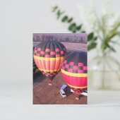 Luchtballonnen 6 briefkaart (Staand voorkant)