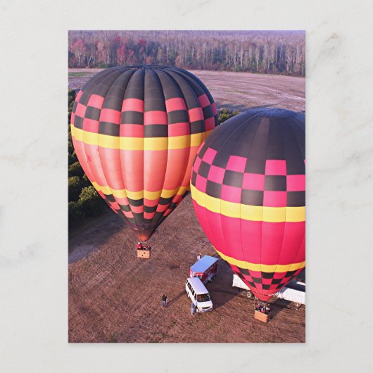 Luchtballonnen 6 briefkaart (Voorkant)