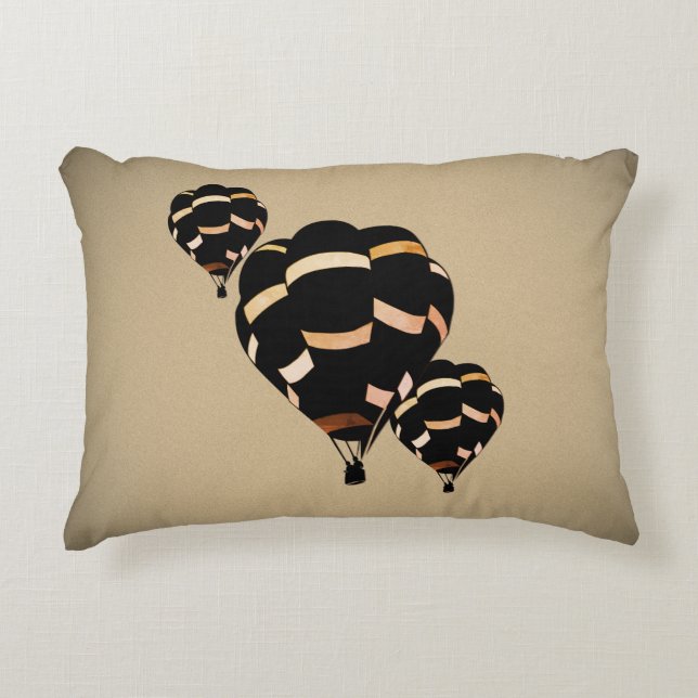  luchtballonnen accent kussen (Voorkant)