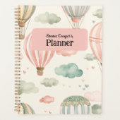 Luchtballonnen Adventure Kinderen Planner (Voorkant)