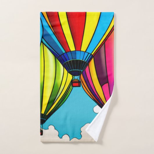 Luchtballonnen Bad Handdoek (Handdoek)