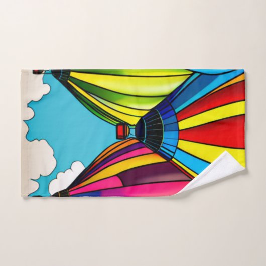 Luchtballonnen Bad Handdoek (Handdoek)