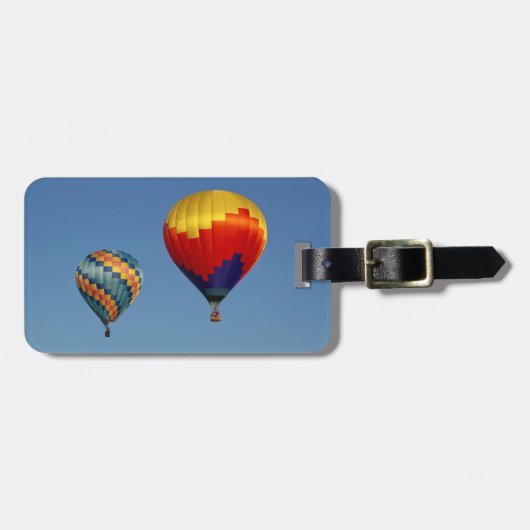 Luchtballonnen Bagagelabel (Voorkant horizontaal)