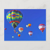 luchtballonnen briefkaart (Voorkant)