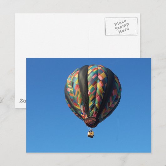 Luchtballonnen Briefkaart (Voorkant / Achterkant)