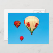 Luchtballonnen Briefkaart (Voorkant / Achterkant)