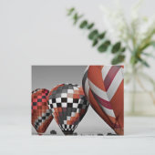 Luchtballonnen Briefkaart (Staand voorkant)