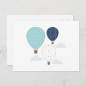 Luchtballonnen Briefkaart (Voorkant / Achterkant)