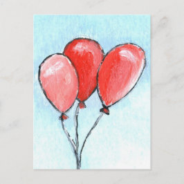 Luchtballonnen Briefkaart