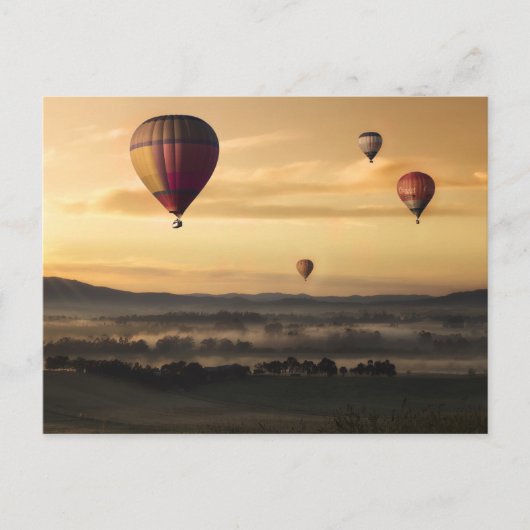 Luchtballonnen Briefkaart (Voorkant)